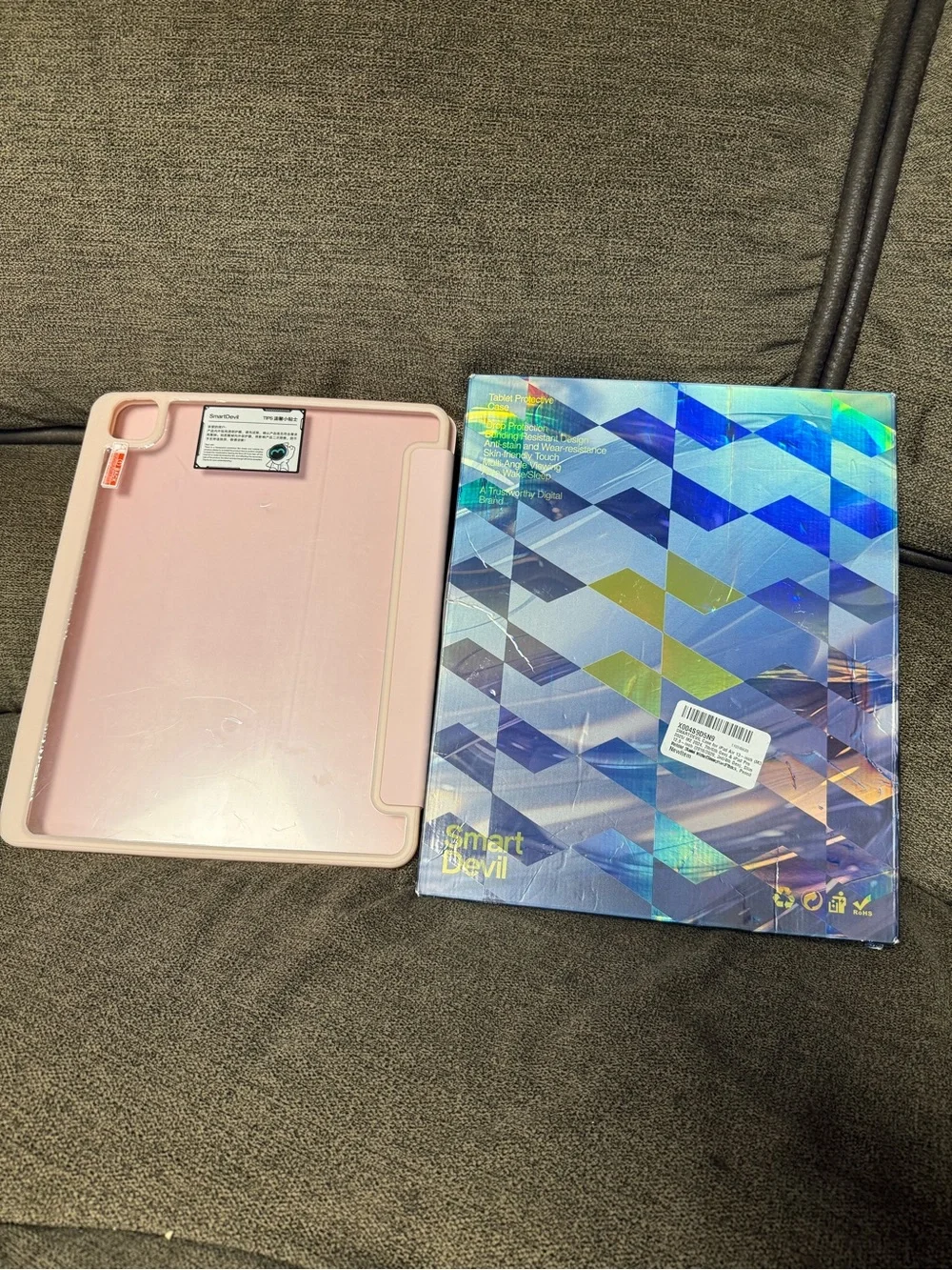 2 Pink Tablet Cases - Fits Most 11